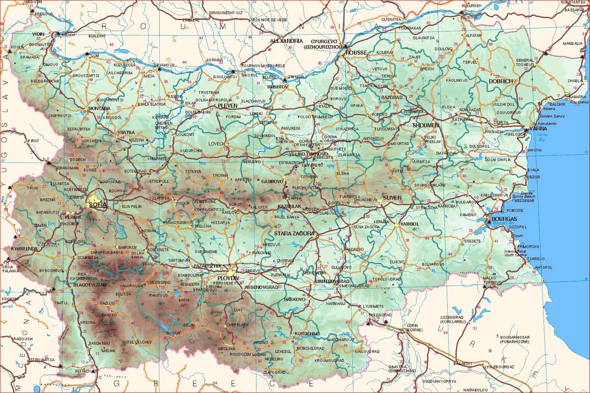 แผนที่ของบัลชายฝั่ง